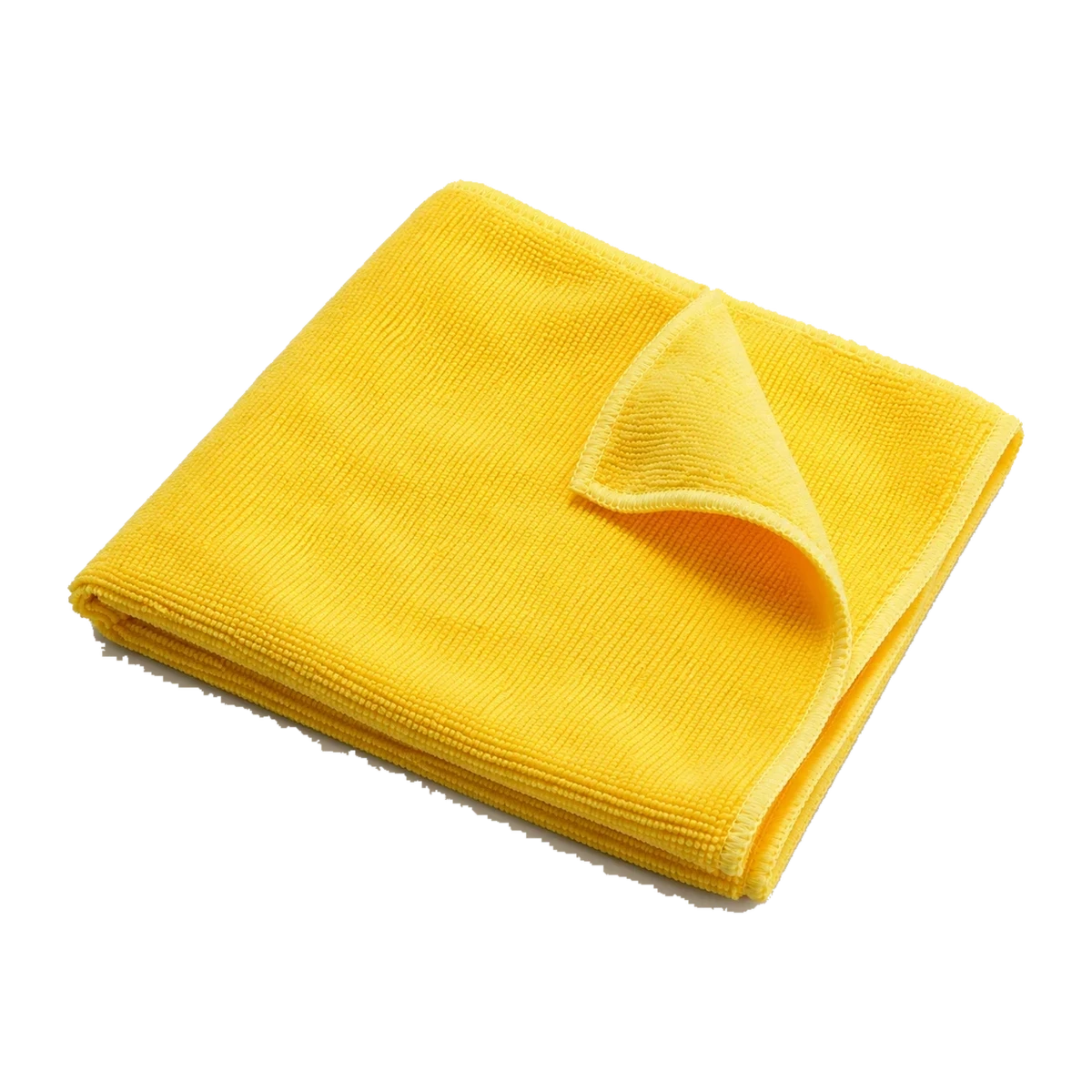 Yellow Microfiber Cleaning Towel – 40 × 60 cm